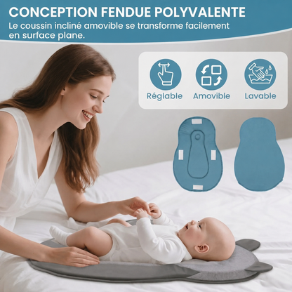 CozyNest™ – Coussin Anti Reflux Ergonomique